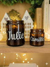 Bougie prénom cadeau unique cadeau personnalisé cadeau personnalisable