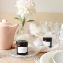 Petite bougie mariage contenant apothicaire verre cadeau mariage communion profession de foi confirmation baptême